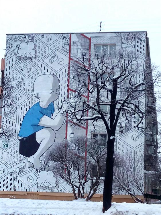 Адрес: ул. Брилёвская, 24 - Автор: Millo - Проект: Urban Myth 2015