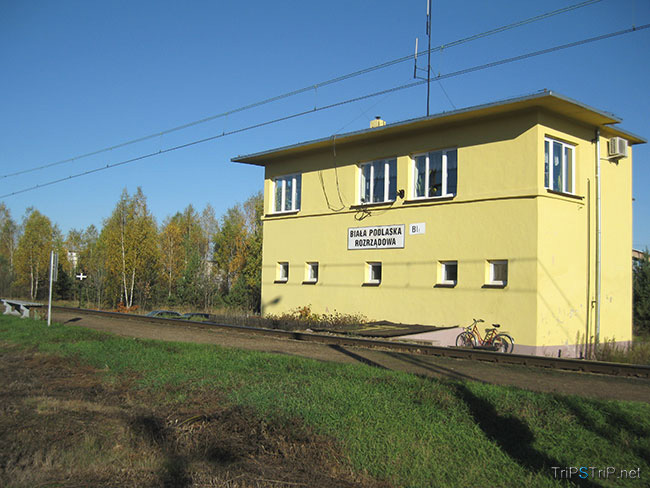 г. Бяла-Подляска, станция "Biala Podlaska Rozrzadowa"